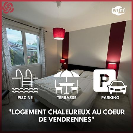 Domaine Des 5 Roses - Rose Rouge Lejlighed La Guierche Eksteriør billede